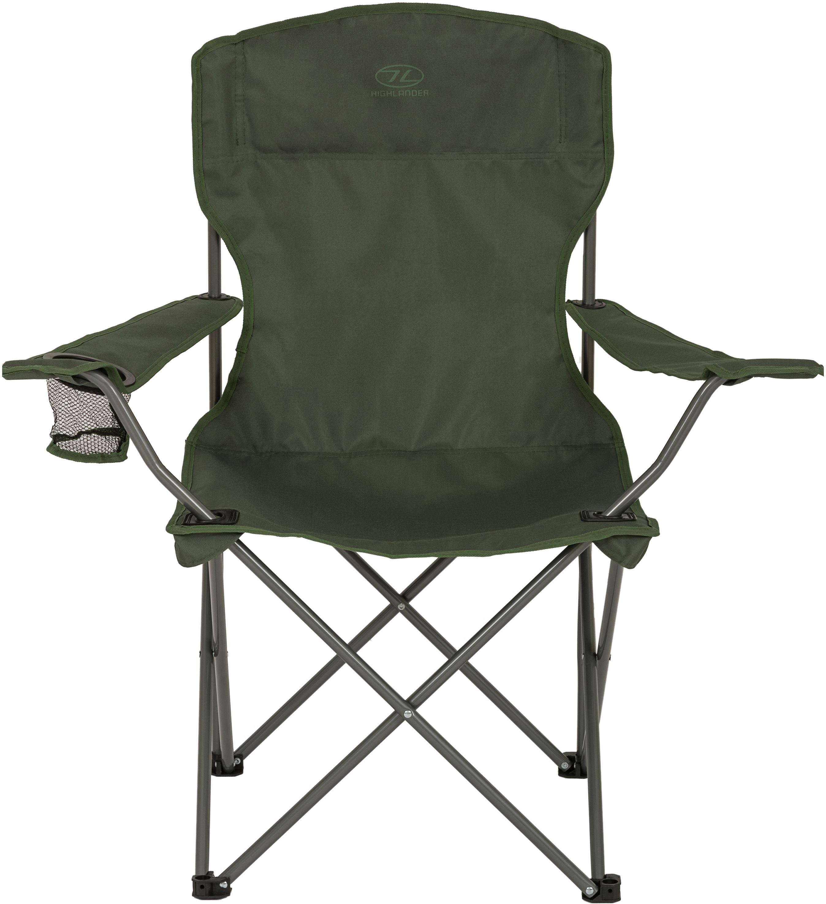 Стілець розкладний Highlander Edinburgh Camping Chair Olive (FUR002-OG) - фото 1