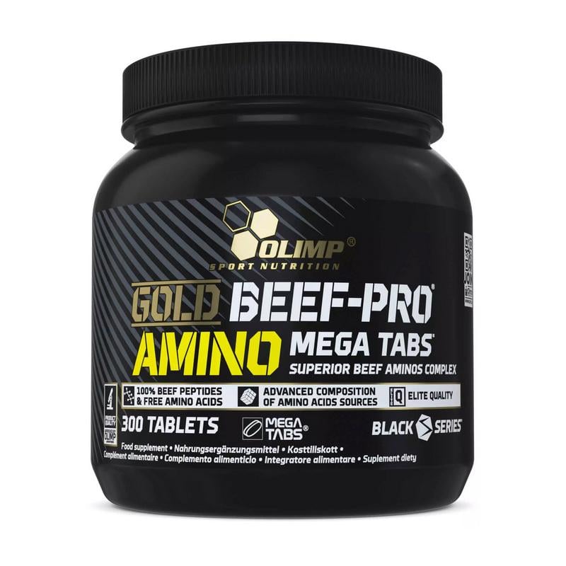 Аминокислоты говяжьи Olimp Gold Beef-Pro Amino Mega Tabs 300 табл.