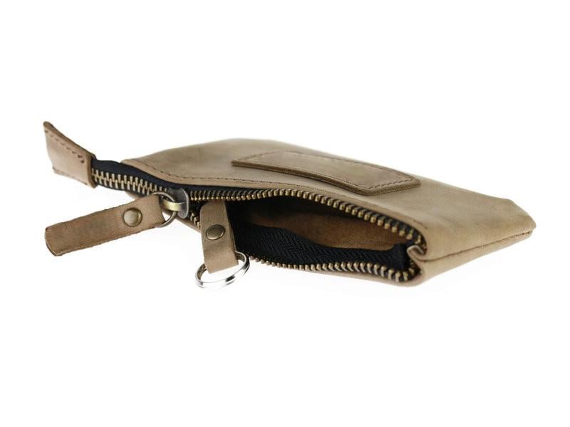 Ключница FREESKIN Type 2 кожанная 14x7x1 см Оливковый (81104) - фото 4 Ключница FREESKIN Type 2 кожанная 14x7x1 см Оливковый (81104) - фото 4