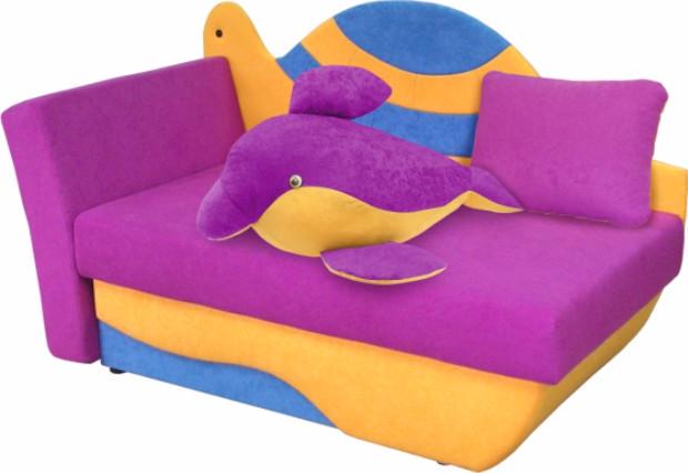 Диван детский МАКСИ-Мебель Антошка Дельфин (9277)