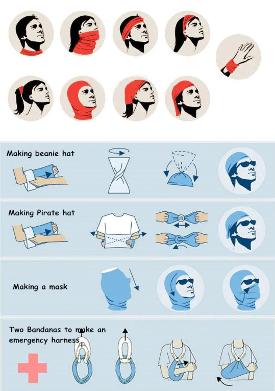 Бафф-бандана дим з мікрофібри One Size Різнокольоровий (534907) - фото 2 Бафф-бандана дим з мікрофібри One Size Різнокольоровий (534907) - фото 2