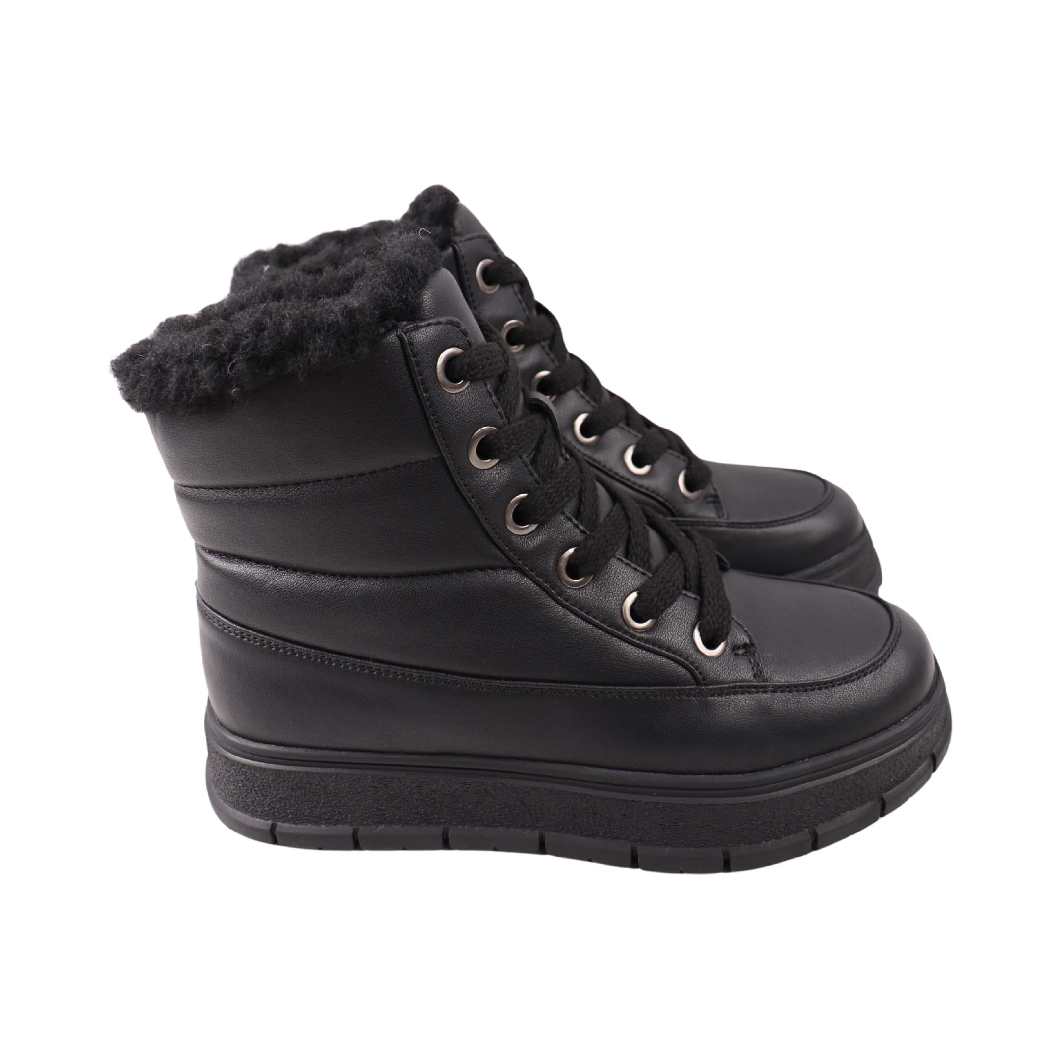 Ботинки женские Berisstini натуральная кожа р. 36 Черный (219-24ZHS)