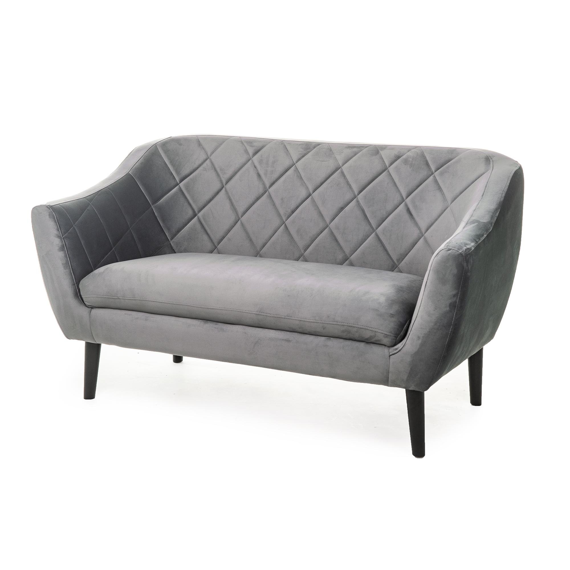 Диван Signal MOLLY 2 Welur Сірий (MOLLY2V14SZ) - фото 2 Диван Signal MOLLY 2 Welur Сірий (MOLLY2V14SZ) - фото 2