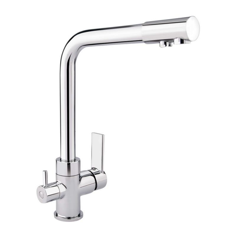 Кухонный смеситель QT Form CRM 007F-2 с подключением к фильтру