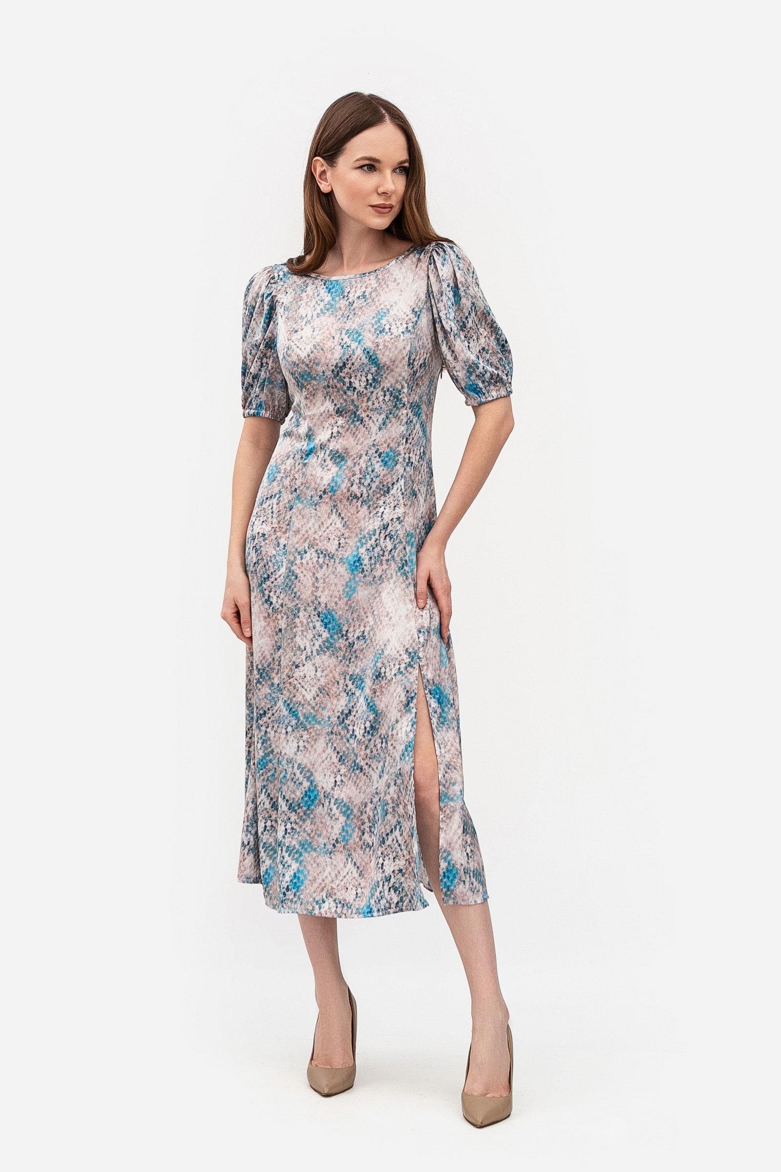 Платье Lesia Ванесс 04 р. 54 Голубой (154250000)