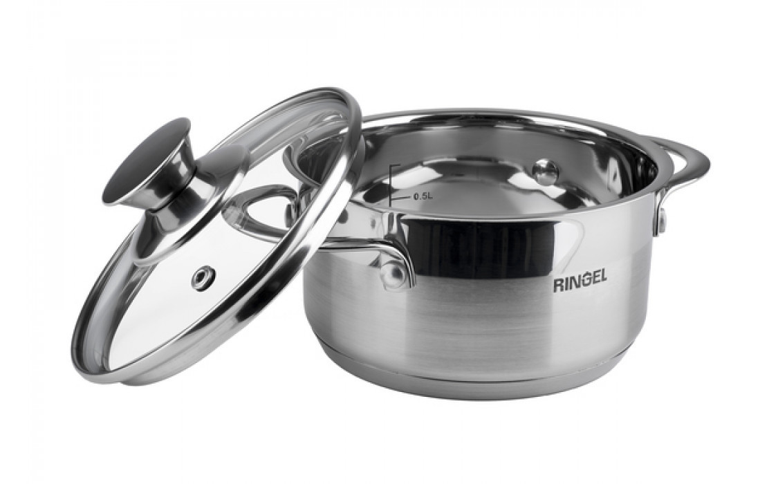 Каструля Ringel Kinder з кришкою 1 л (RG-2006-14) - фото 2