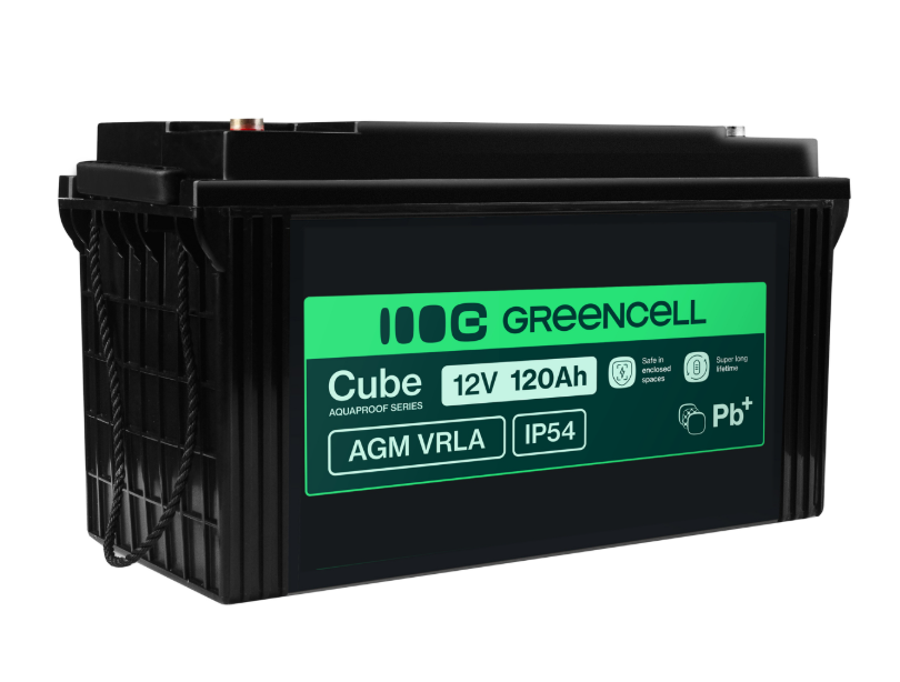 Аккумулятор для ИБП Green Cell AGM VRLA 12 V 120 Ah IP54 (2893714032)