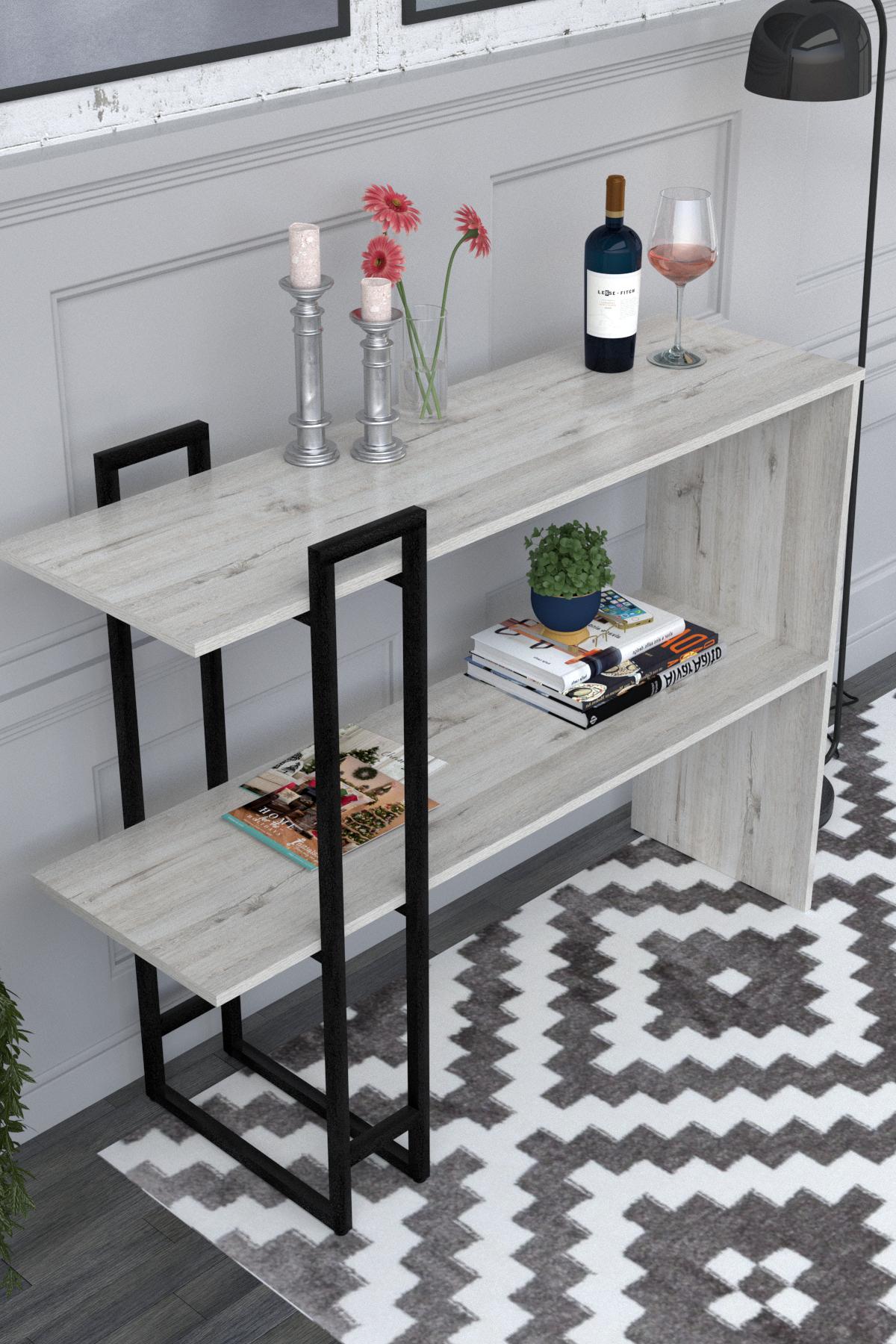 Столик консольный EcoLoft Лаурель DSP-1266 в стиле лофт Дуб Кортона (29818732) Столик консольный EcoLoft Лаурель DSP-1266 в стиле лофт Дуб Кортона (29818732)