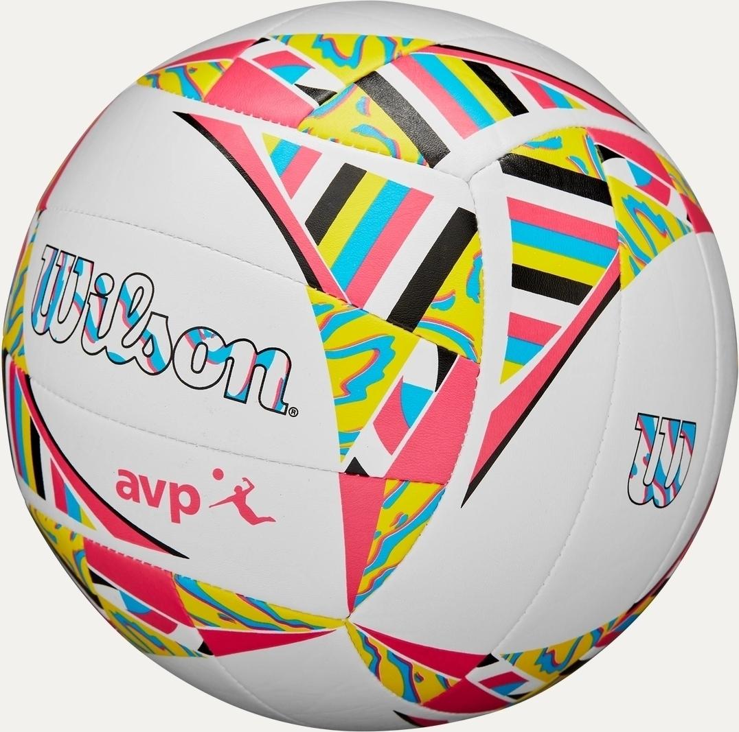 М'яч для пляжного волейболу Wilson AVP MOVEMENT VB р. 5 Біло-блакитний (WV4008001XBOF) - фото 3