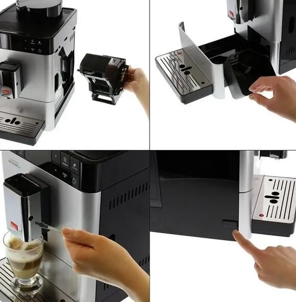 Кофемашина Melitta Caffeo Varianza CSP Stainless Steel F58/0-100 (65476) - фото 3 Кофемашина Melitta Caffeo Varianza CSP Stainless Steel F58/0-100 (65476) - фото 3