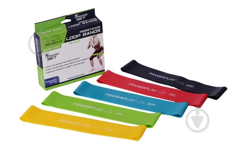 Набір гумок-еспандерів PowerPlay 4113 5 в 1