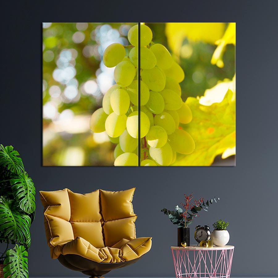 Настенний декор Сладкий зелёный виноград 165x122 см (A551-2)
