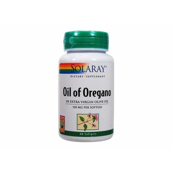 Масло Орегано Solaray Oil of Oregano 150 мг 60 Softgels