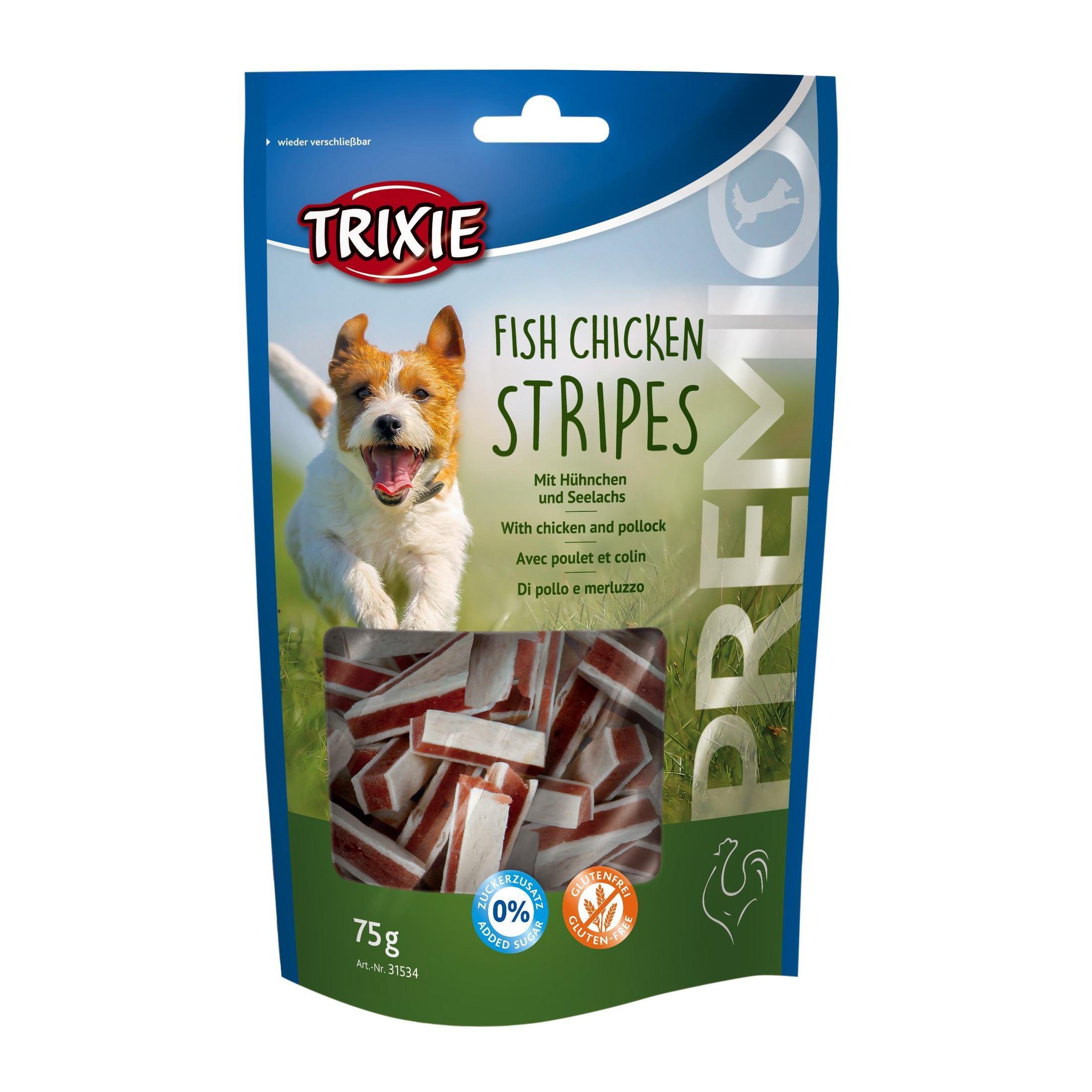 Лакомство для собак Trixie PREMIO Chicken and Pollock Stripes 75 г