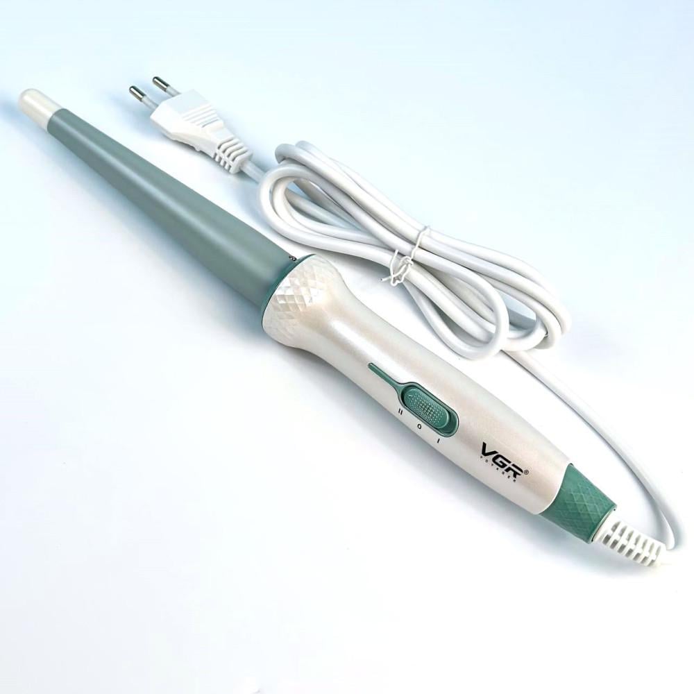 Плойка конусна VGR V-596 керамічне покриття (ML-04442)