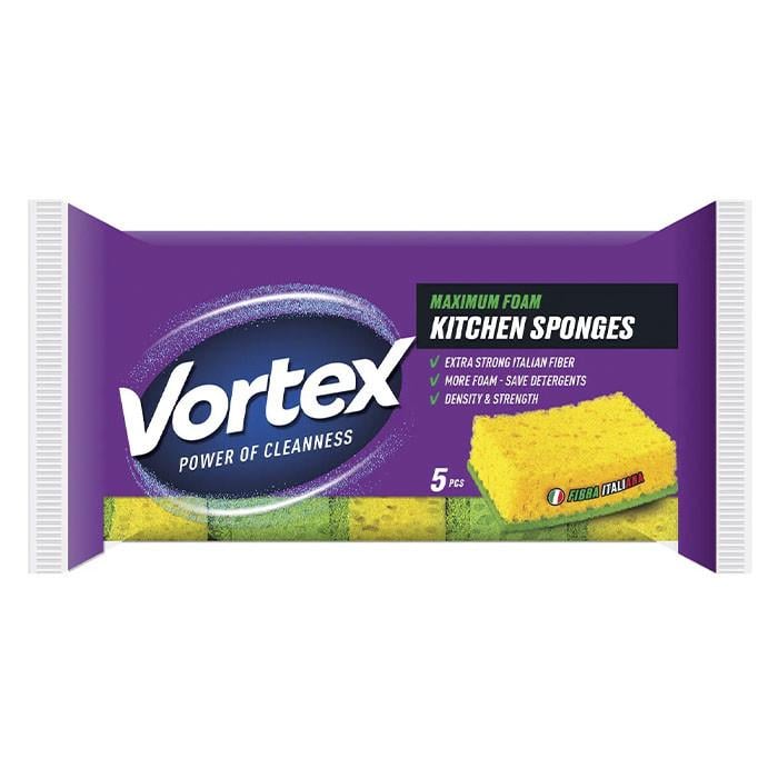 Губка кухонная Vortex 5 шт. (1703595038)