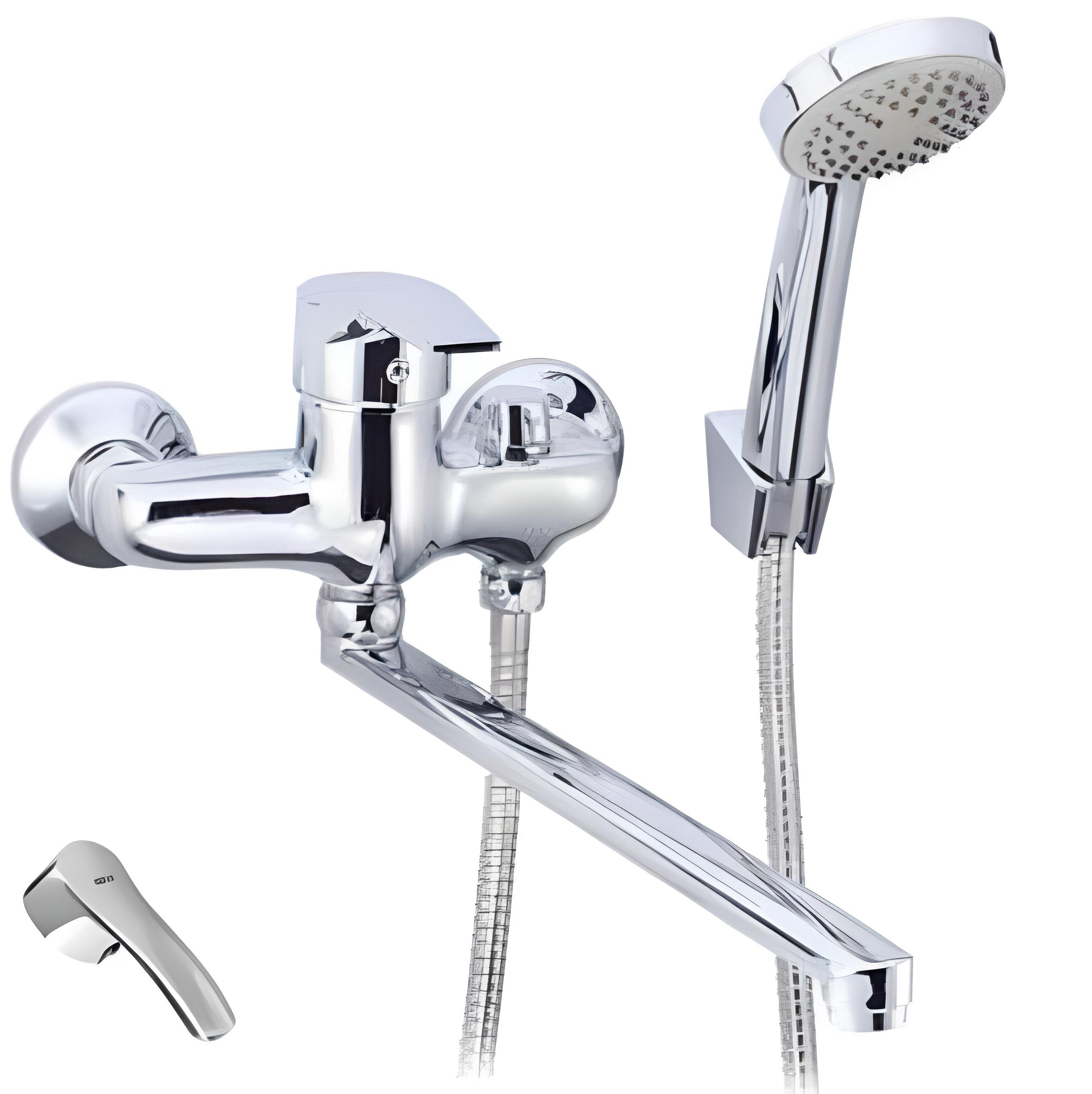 Смеситель для ванны однорычажный Zerix NEO-A279 Хром (meg279)