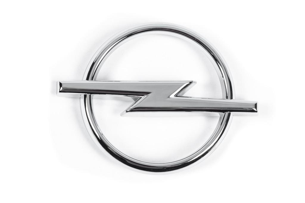 Значок Opel 7326B Davs Auto для Opel abs-пластик Хром