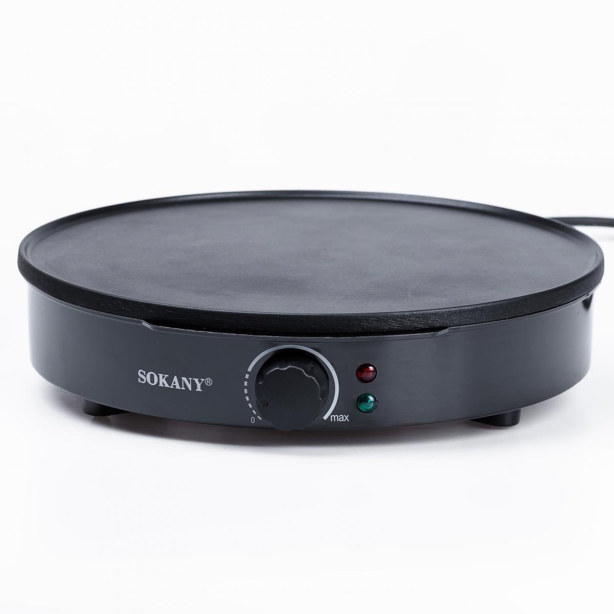 Блинница Sokany SK-BBQ-842 с антипригарным покрытием D 30 см (SKBBQ842) Блинница Sokany SK-BBQ-842 с антипригарным покрытием D 30 см (SKBBQ842)