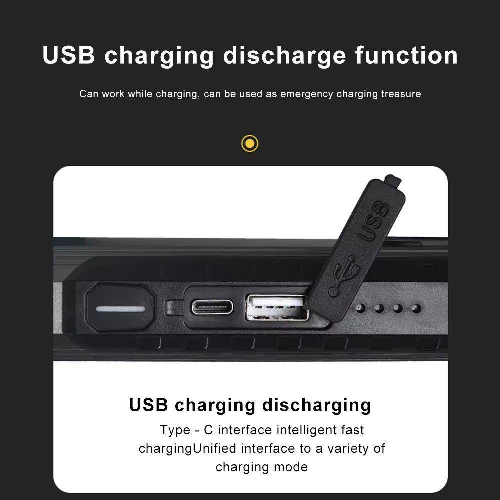 Фонарь аккумуляторный для кемпинга Powerbank 4000 мАч 1200 лм (NX5454) - фото 5 Фонарь аккумуляторный для кемпинга Powerbank 4000 мАч 1200 лм (NX5454) - фото 5