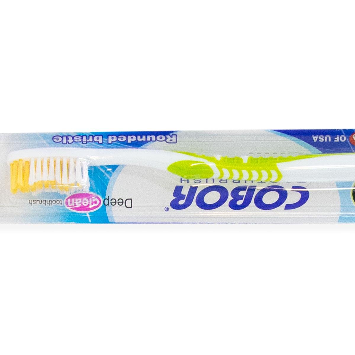 Зубна щітка мануальна Cobor toothbrush Е-608 Салатовий (1009769-LightGreen) - фото 3