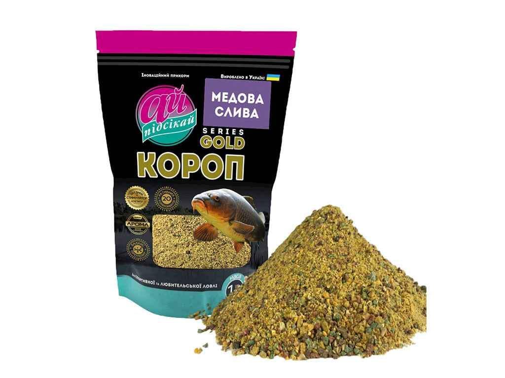 Приманка Ай подсекай GOLD CARP Медовая слива 1000 г (1056639)