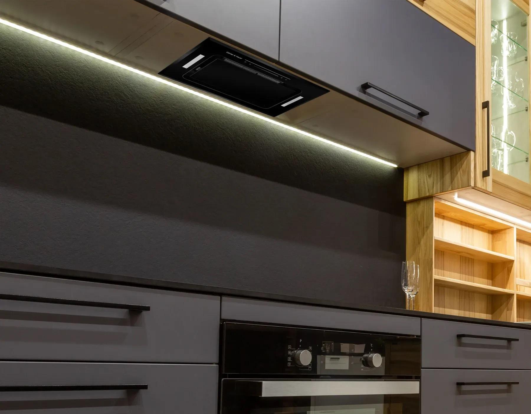 Витяжка кухонна Gunter&Hauer ATALA 1060 GL Inverter 1200 м3/год керування жестами - фото 9 Витяжка кухонна Gunter&Hauer ATALA 1060 GL Inverter 1200 м3/год керування жестами - фото 9