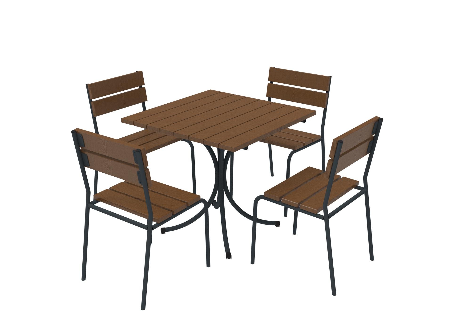 Стол со стульями Tivol-land (25111078)