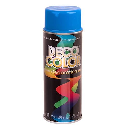 Фарба аерозоль Deco Color Decoration 400 мл Синій (802585-ba000)