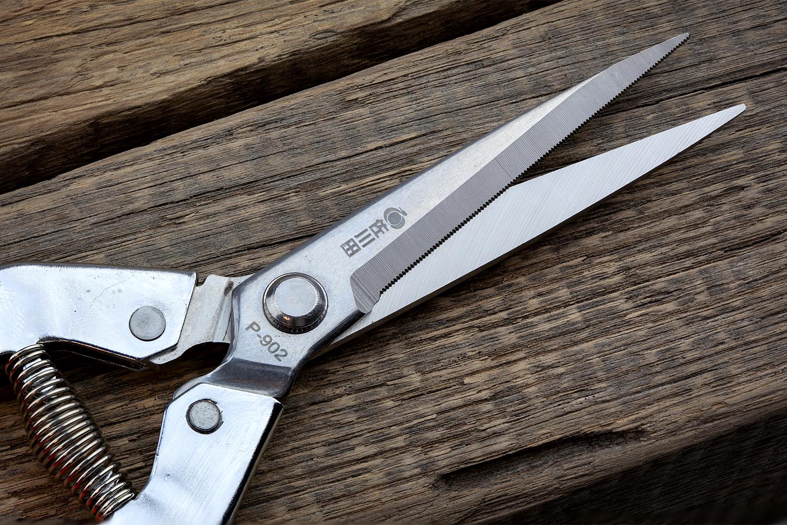 Садові ножиці Sagawata з нержавіючої сталі подовжені 215 мм (P-902_L) - фото 6