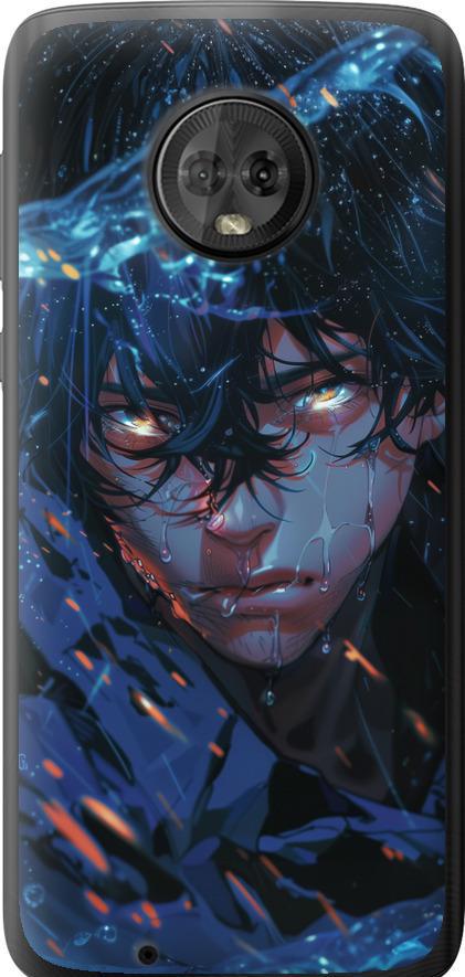 Чехол на Motorola Moto G6 Satoru Gojou (6128u-982-42517) Чехол на Motorola Moto G6 Satoru Gojou (6128u-982-42517)