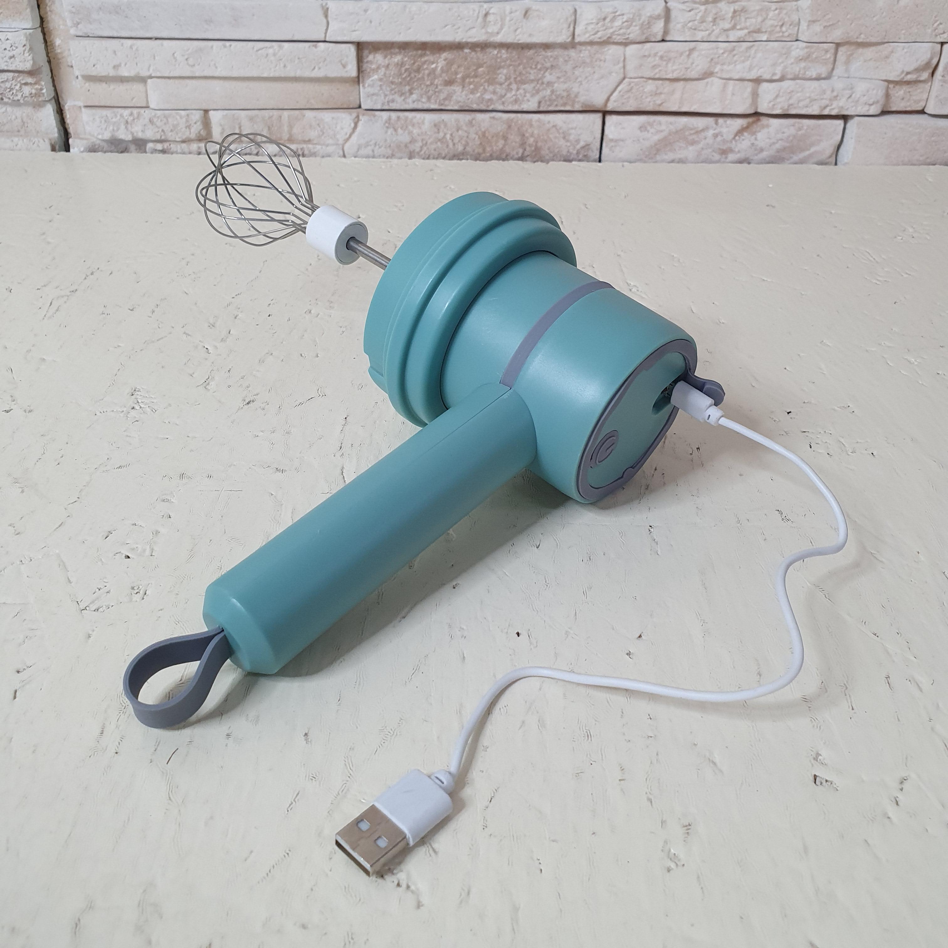 Міксер USB акумуляторний Брюзовий (WR-001-Green) - фото 6 Міксер USB акумуляторний Брюзовий (WR-001-Green) - фото 6