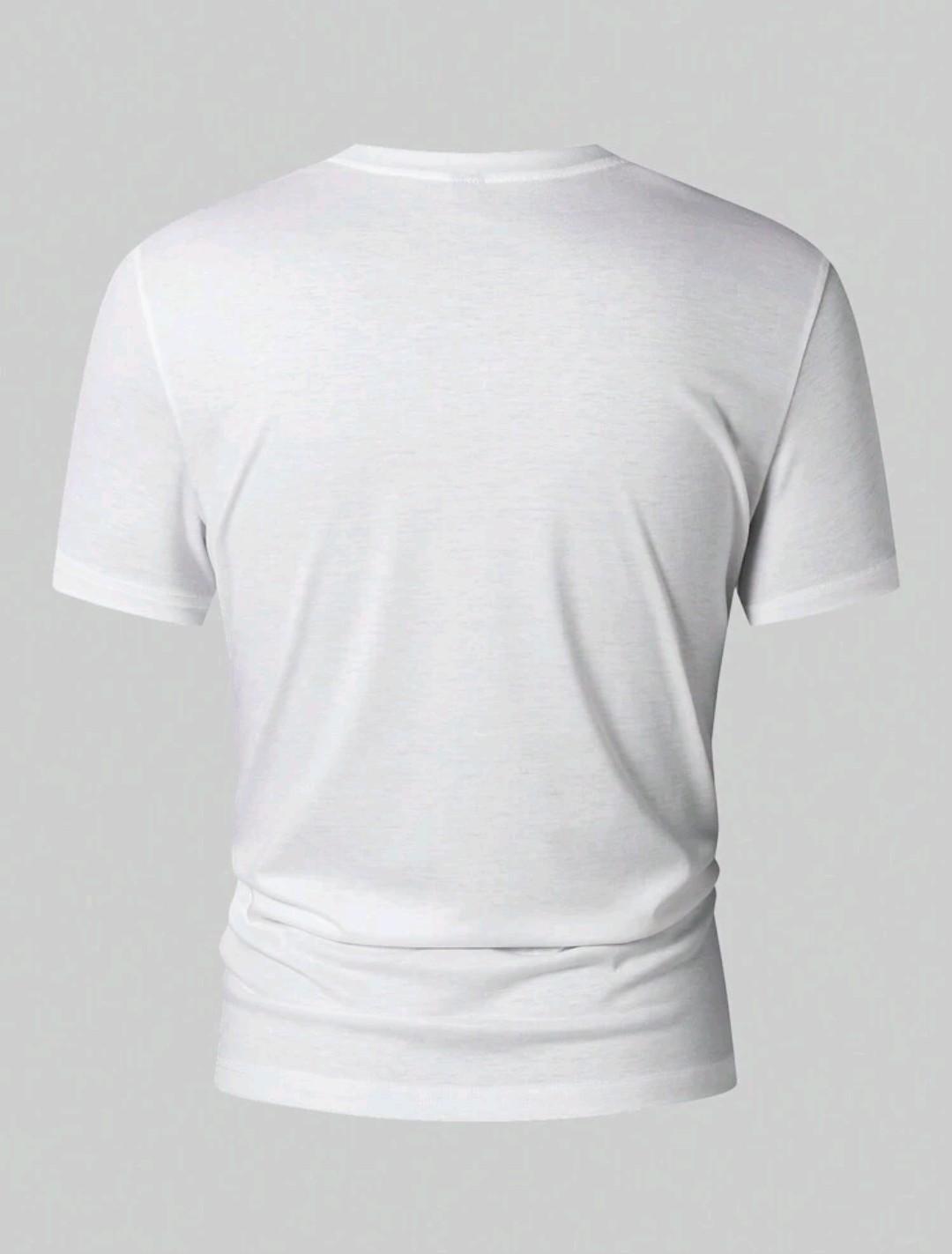 Футболка SUMMER With Funny Cartoon Dog Print XL Белый (27471556) - фото 5 Футболка SUMMER With Funny Cartoon Dog Print XL Белый (27471556) - фото 5