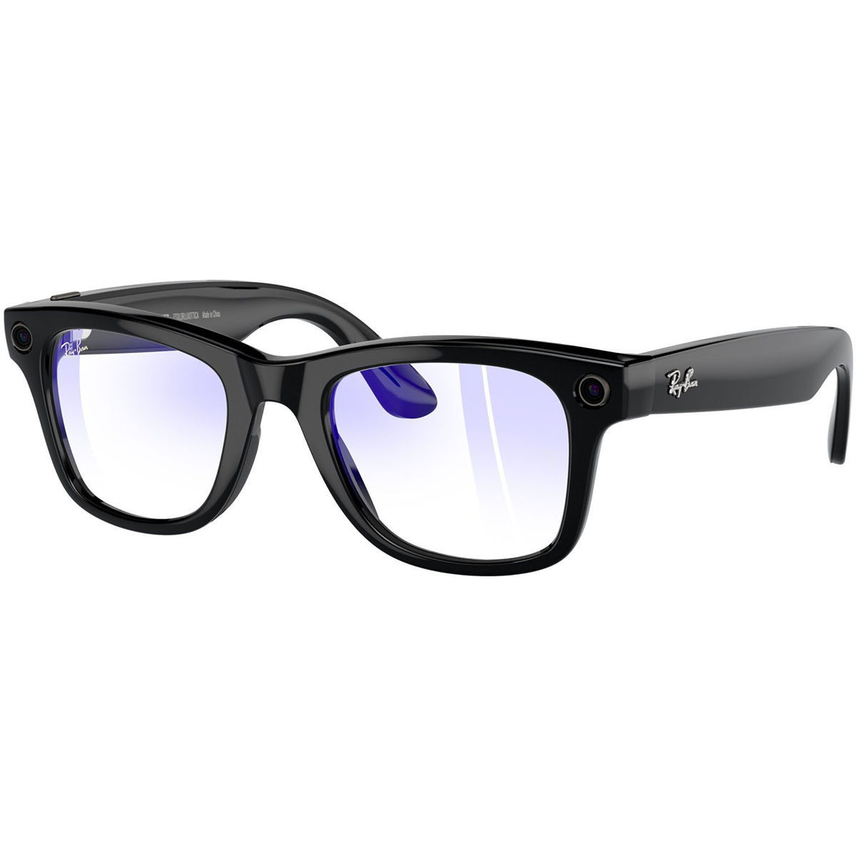 Смарт-очки Ray-Ban Meta Wayfarer Shiny Black Frame Clear Lenses RW4006 601/SB 50-22