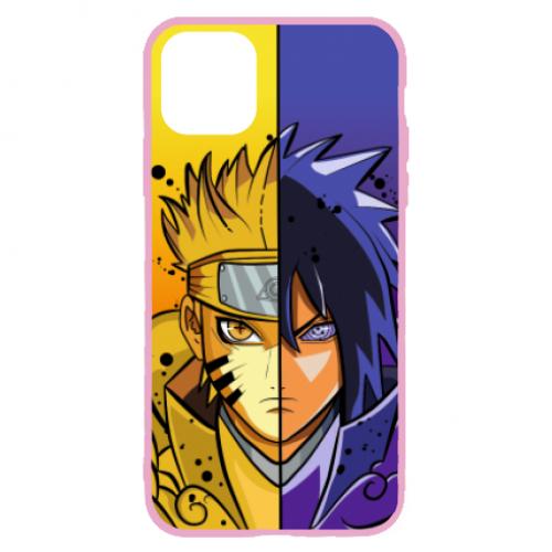 Чехол для iPhone 11 Naruto Vs Sasuke - фото 1