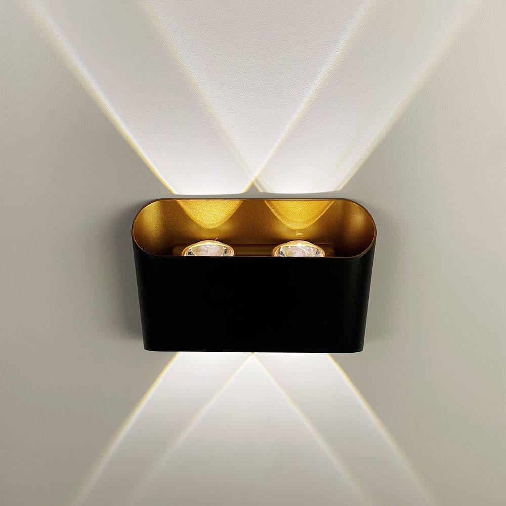 Светильник на 4 линзы 4000K IP 54 Черно-бронзовый (W045/4 BK+GD) - фото 3 Светильник на 4 линзы 4000K IP 54 Черно-бронзовый (W045/4 BK+GD) - фото 3