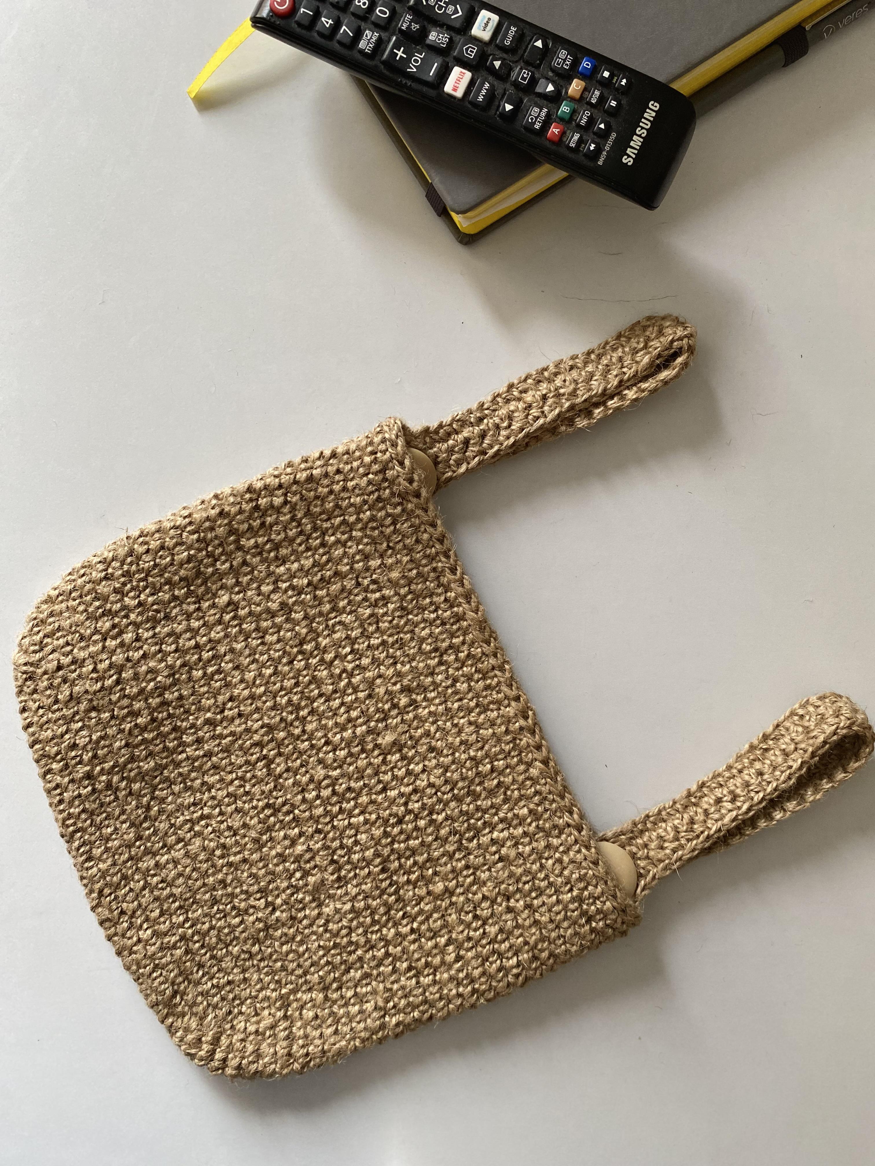 Підвісний кошик-органайзер із джута Svetla.jute ручної роботи (JUTE0074) - фото 6 Підвісний кошик-органайзер із джута Svetla.jute ручної роботи (JUTE0074) - фото 6