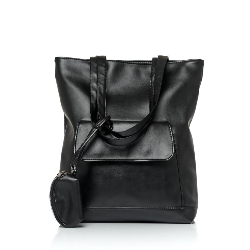 Жіноча сумка Sambag Shopper 41x30x10 см Black