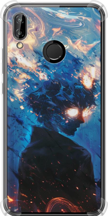 Чехол на Huawei P20 Lite Сатору Годжо (6129sp-1410-42517) Чехол на Huawei P20 Lite Сатору Годжо (6129sp-1410-42517)