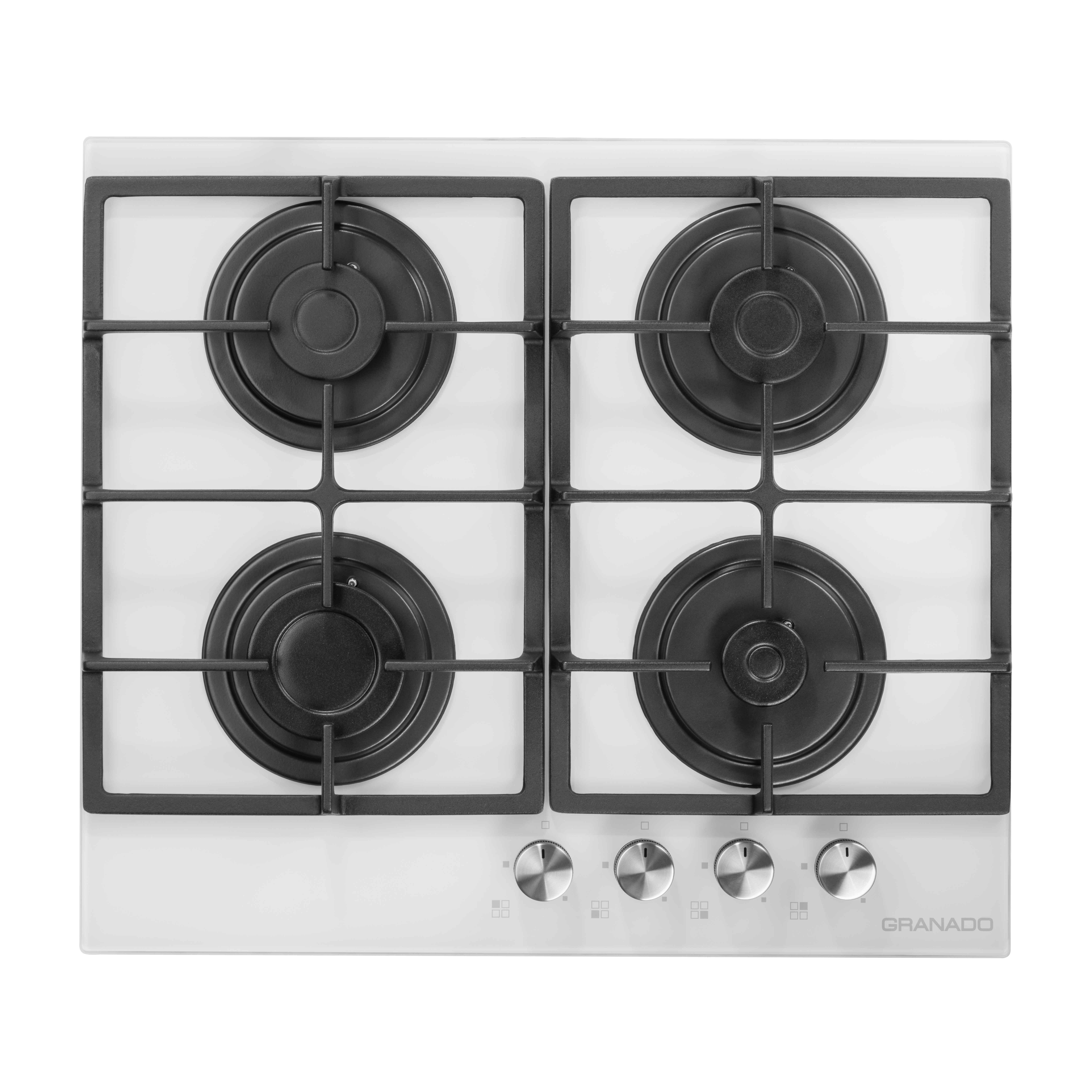 Комплект Granado духова шафа електрична GEO 62-0200 White та варильна поверхня газова GGH 62-104 White glass - фото 8 Комплект Granado духова шафа електрична GEO 62-0200 White та варильна поверхня газова GGH 62-104 White glass - фото 8