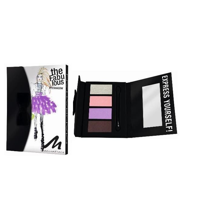 Тіні для повік Manhattan Fab Fashionista Kit чотириколірний 4,5 г 1 The Fabulous (381561)