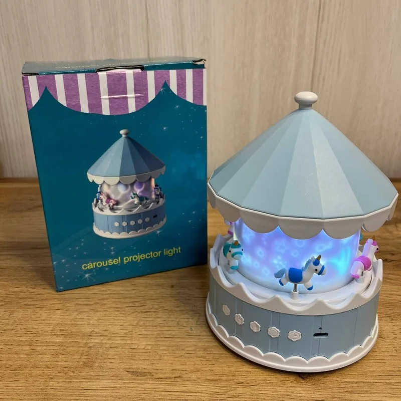 Нічник-проєктор для дітей Карусель 21 слайд (SAM-36-СM)