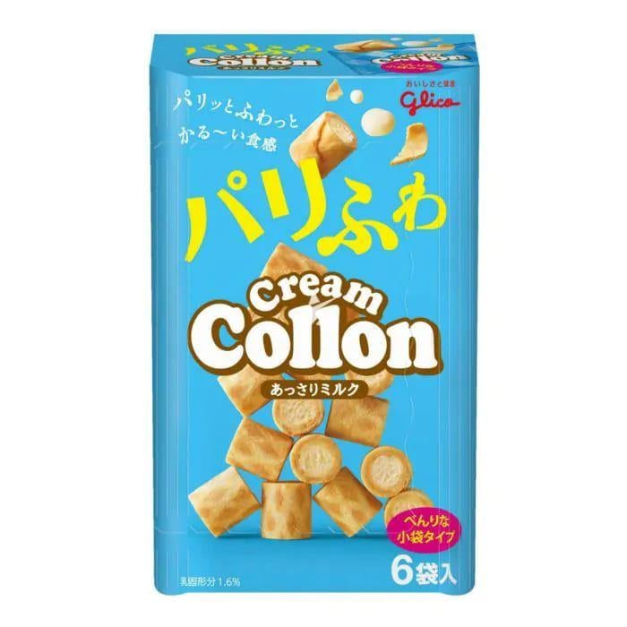 Трубочка вафельная GLICO с кремом 81 г