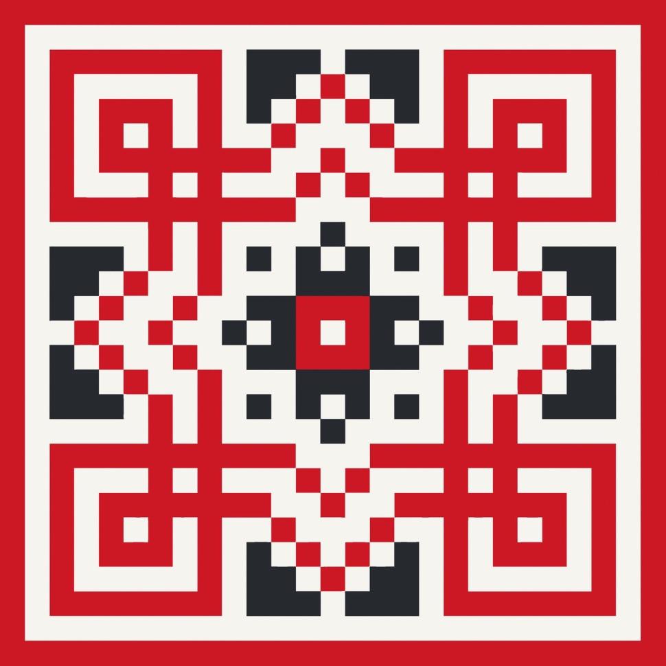 Картина за номерами ART CRAFT 13040-AC Український орнамент 30x30 см (RLT36190)