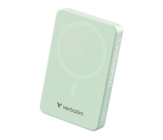 Повербанк Verbatim Charge n Go Essentials Power Bank Magnetic Wireless 10000 mAh Green (32228) - фото 2 Повербанк Verbatim Charge n Go Essentials Power Bank Magnetic Wireless 10000 mAh Green (32228) - фото 2