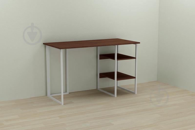 Комп'ютерний стіл Ferrum-decor Кевін 75x120x70 білий ДСП Венге 16мм Комп'ютерний стіл Ferrum-decor Кевін 75x120x70 білий ДСП Венге 16мм