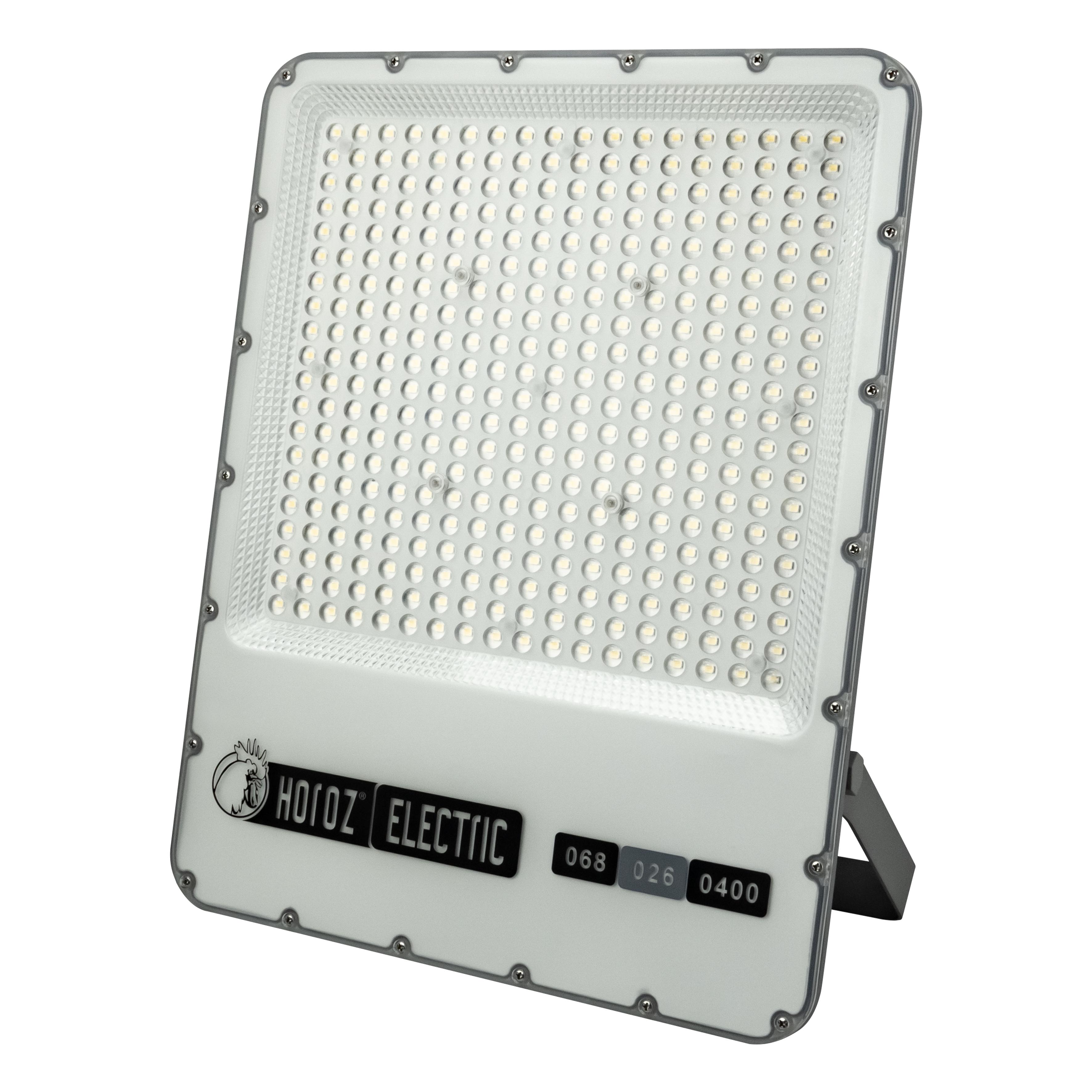 Прожектор светодиодный Horoz Electric FELIS-400 400 W 6400 K дневной свет Серый