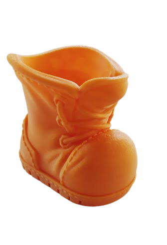 Горщик для квітів Чобіт 10х8х9 см Помаранчевий (807) Горщик для квітів Чобіт 10х8х9 см Помаранчевий (807)