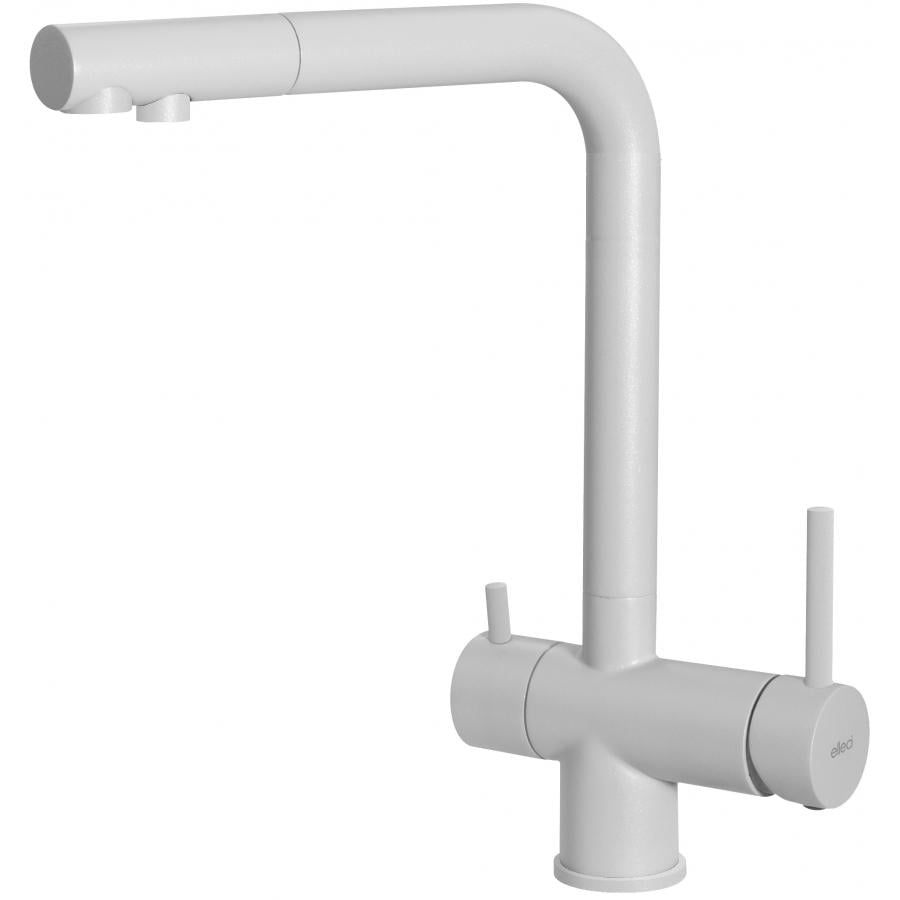 Смеситель для кухни ELLECI TOURMALINE T01 Bianco 68 Белый (22492)