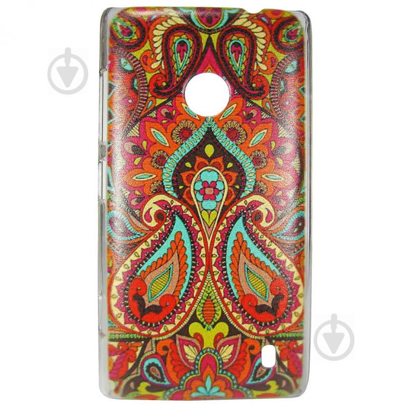 Чехол с рисунком Printed Plastic для Nokia Lumia 520 / 525 Орнамент (hub_FRLP67046)